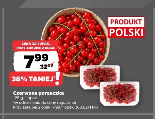 Porzeczka czerwona promocja w Netto
