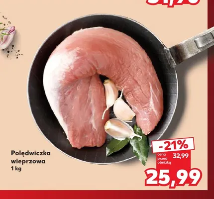 Polędwiczka wieprzowa promocja w Kaufland