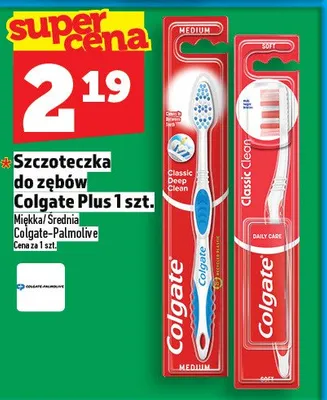 Szczoteczka do zębów Colgate Plus 1 szt. promocja w TOPAZ