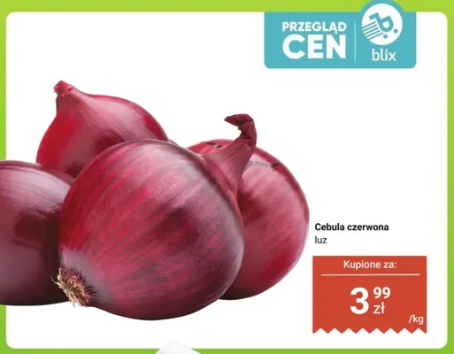 Cebula czerwona luz promocja w Dino