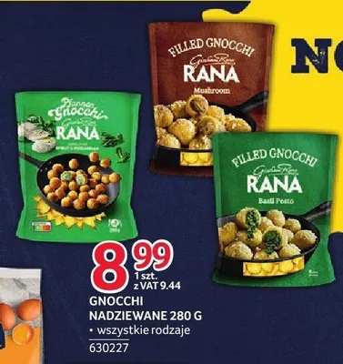 Gnocchi nadziewane z pesto bazyliowym Giovanni Rana promocja w Selgros