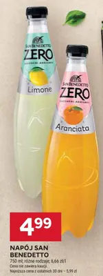 Napój San Benedetto Zero Aranciata promocja w Stokrotka