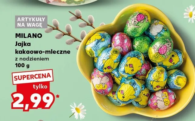 Jajka kakaowo-mleczne z nadzieniem promocja w Kaufland