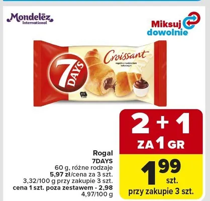 Rogal croissant promocja w Carrefour Market