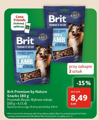 Przysmaki dla psa Brit Premium by Nature Snacks promocja w MAXI ZOO