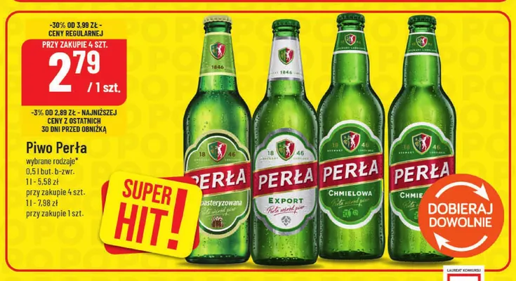 Piwo Perła Export promocja w POLOmarket