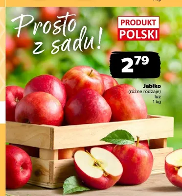 Jabłka promocja w Netto