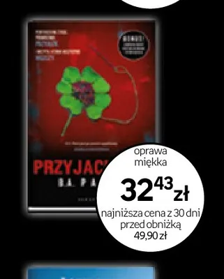 Książka Przyjaciółka B.A. Paris promocja w Empik