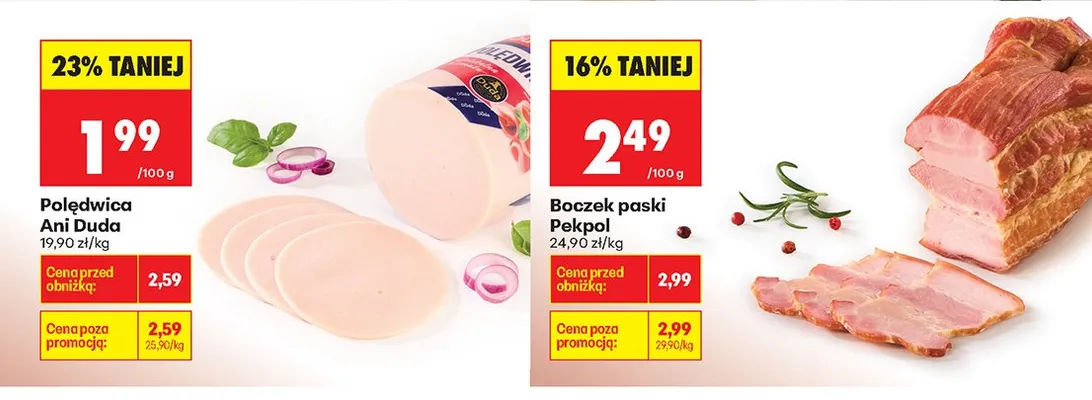 Polędwica promocja w Biedronka