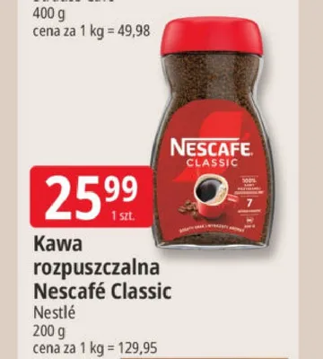 Kawa rozpuszczalna Nescafé Classic promocja w Leclerc