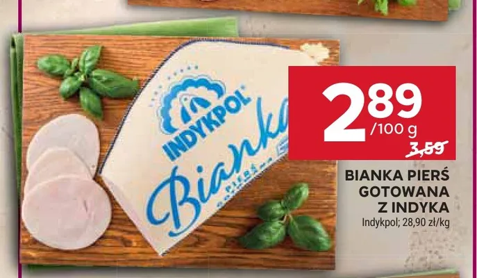 Bianka Pierś Gotowana z Indyka Indykpol promocja w Stokrotka
