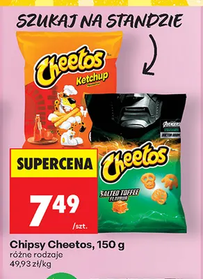 Chipsy Cheetos Ketchup promocja w Biedronka