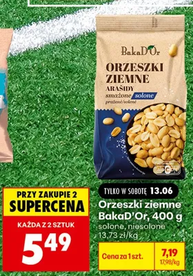 Orzeszki ziemne BakaD'Or solone promocja