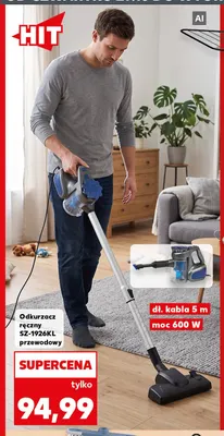 Odkurzacz ręczny przewodowy SZ-1926KL promocja w Kaufland