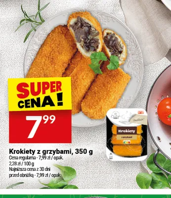 Krokiety z grzybami Białecki Kuchnia promocja w Twój Market