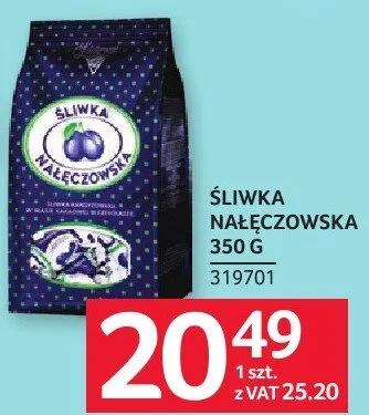 Śliwka nałęczowska 350g promocja w Selgros