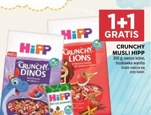 Crunchy musli Lions promocja w Stokrotka