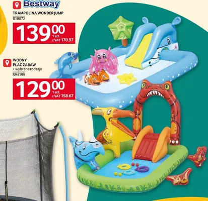 Wodny plac zabaw promocja w Selgros