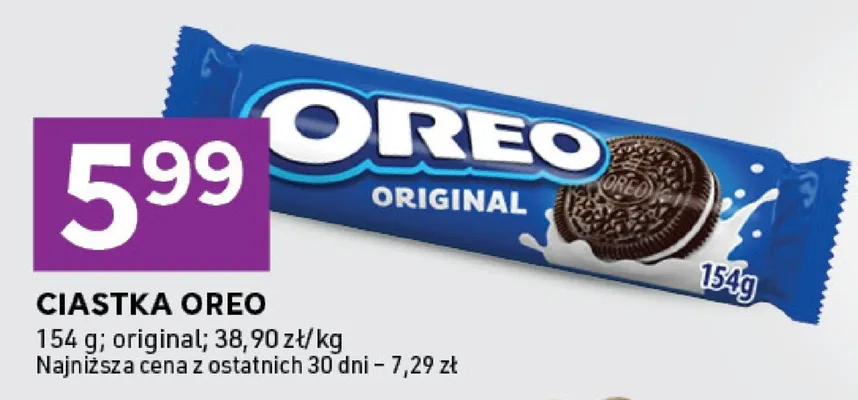 Ciastka Oreo original promocja w Stokrotka