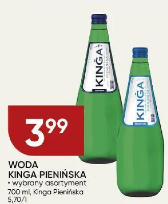 Woda Kinga Pienińska promocja w Chata Polska