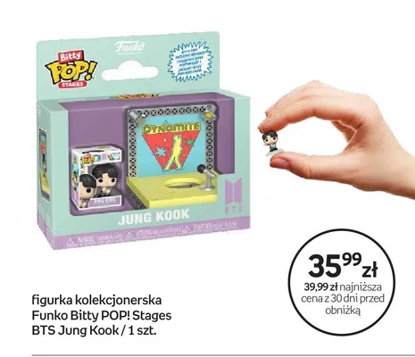 Figurka kolekcjonerska Funko Bitty POP! Stages BTS Jung Kook promocja w Empik