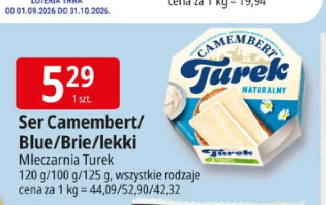 Ser Blue Turek promocja w Leclerc
