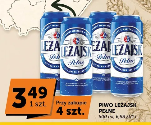 Piwo Leżajsk Pełne promocja w Euro Sklep
