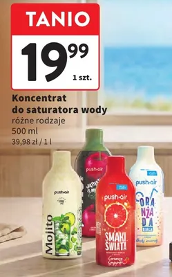 Koncentrat do saturatora wody Dafi promocja w Intermarche