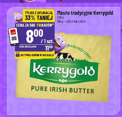 Masło tradycyjne Kerrygold promocja w POLOmarket