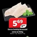 Dorsz świeży brzuszki promocja w Delfin