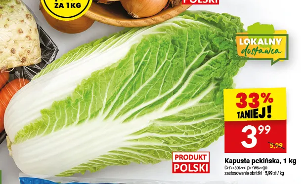 Kapusta pekińska promocja w Twój Market