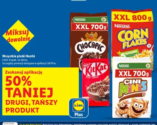 Płatki Nestlé KitKat promocja w Lidl