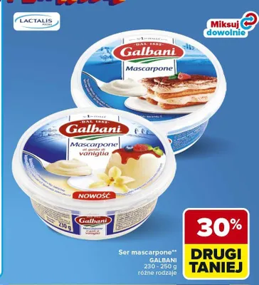 Ser mascarpone promocja w Carrefour