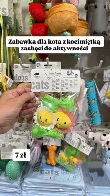 Zabawka dla kota z kocimiętką promocja w Pepco