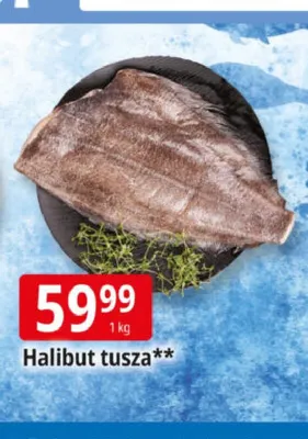 Halibut tusza promocja w Leclerc