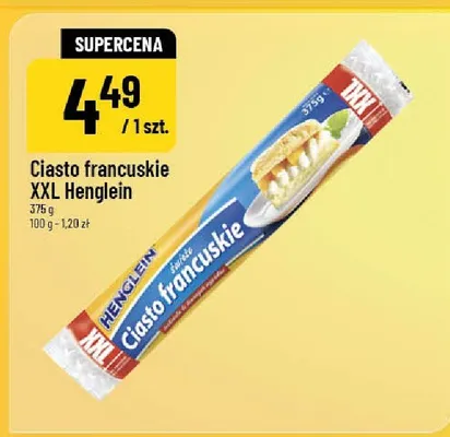 Ciasto francuskie XXL promocja w POLOmarket