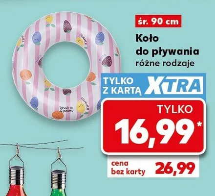 Koło do pływania promocja w Kaufland
