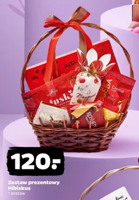 Zestaw prezentowy Hibiskus promocja w Netto