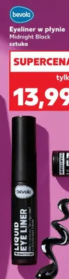 Eyeliner w płynie bevola Midnight Black promocja w Kaufland