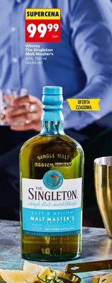 Whisky The Singleton Malt Master's promocja w Biedronka