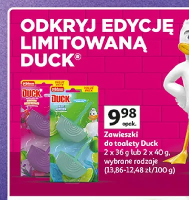 Zawieszki do toalety Duck 2x36 g promocja w Auchan