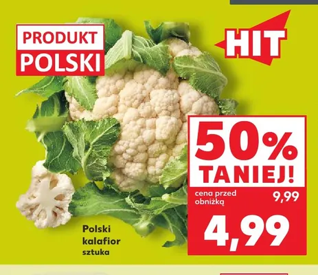 Kalafior polski promocja w Kaufland