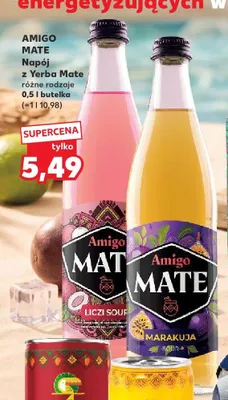 Napój z Yerba Mate Amigo Mate Liczi Sour promocja w Kaufland