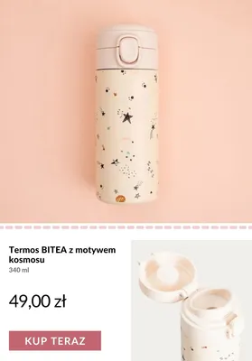 Termos BITEA z motywem kosmosu 340 ml promocja w Homla