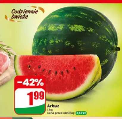 Arbuz promocja w Dino