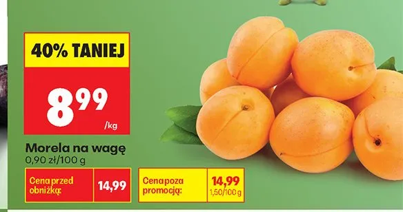 Morela na wagę promocja w Biedronka