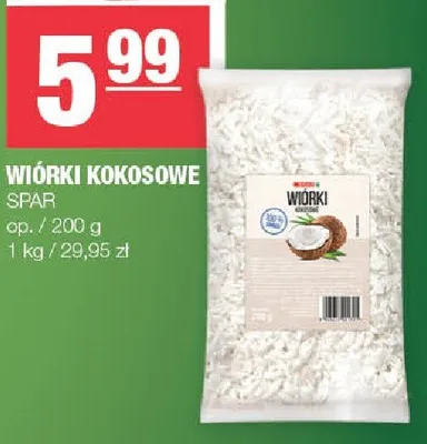 Wiórki kokosowe promocja w SPAR