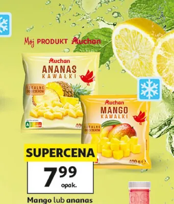 Mango kawałki Auchan promocja w Auchan
