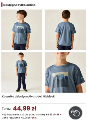 Koszulka dziecięca Regatta Alvarado promocja w Regatta