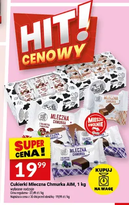 Cukierki Mleczna Chmurka AIM promocja w Twój Market